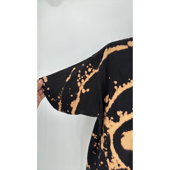 In n Out Burger California bleach dyed black T-shirt with graphic size L unisex - Picture 3 of 5